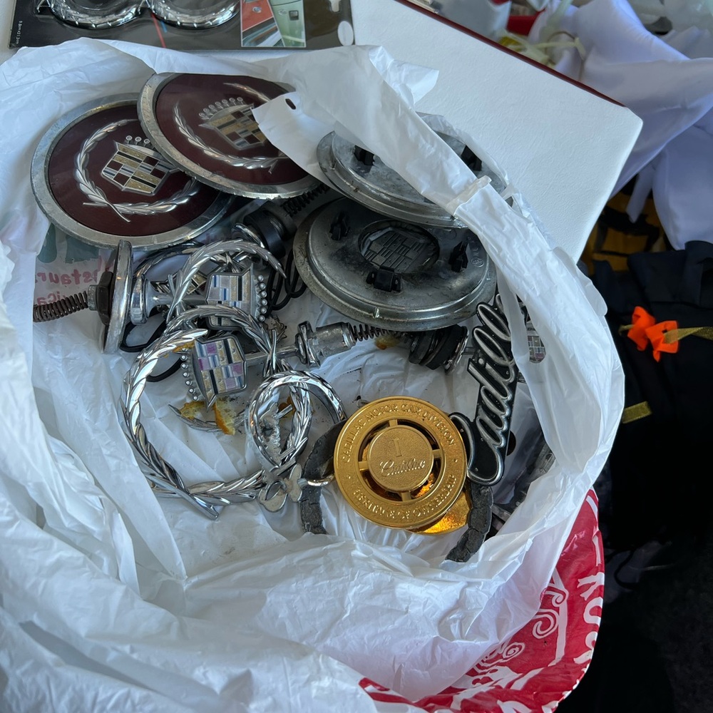 Cadillac emblems and badges